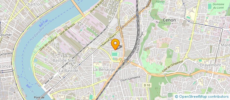 localisation de l'entreprise MALABIZ  BORDEAUX