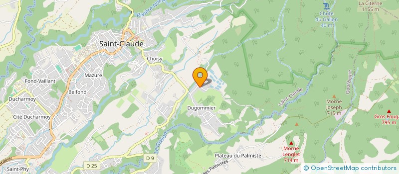 localisation de l'entreprise MALACKA  SAINT-FRANCOIS