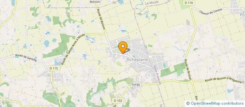 localisation de l'entreprise MALACQUIS 3L  SAINTE-ANNE