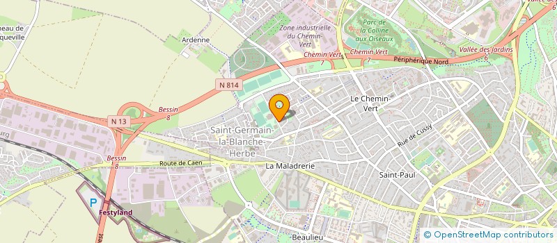 localisation de l'entreprise MALADRERIE OMNI-SPORTS à CAEN