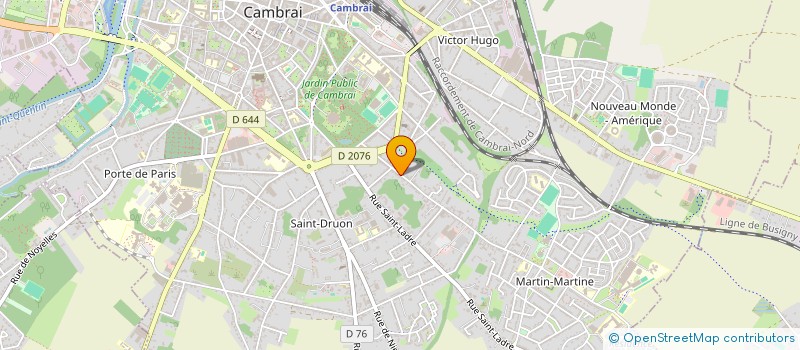 localisation de l'entreprise MALAE à CAMBRAI