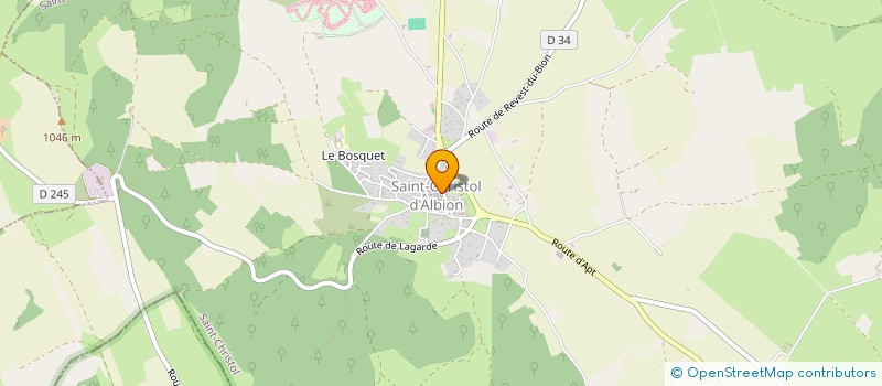 localisation de l'entreprise MALAE & CO  SAINT-CHRISTOL