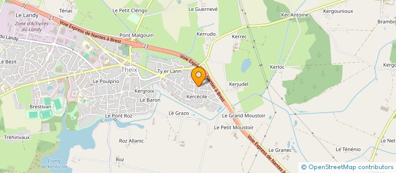 localisation de l'entreprise MALAGA 56  THEIX-NOYALO