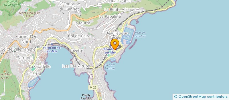 localisation de l'entreprise MALAGICA à BEAULIEU-SUR-MER