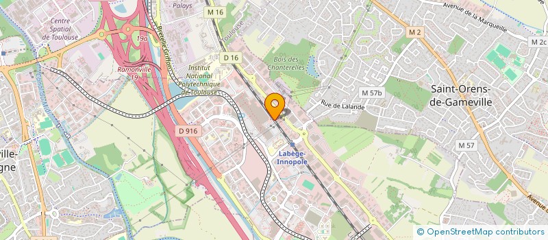 localisation de l'entreprise MALAIKA  LABEGE