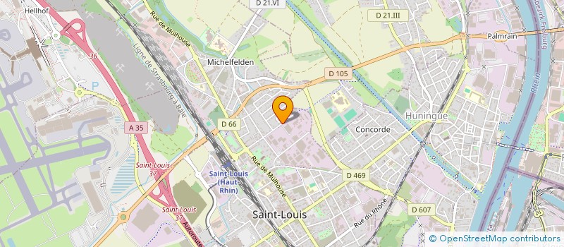 localisation de l'entreprise MALAIKA à SAINT-LOUIS