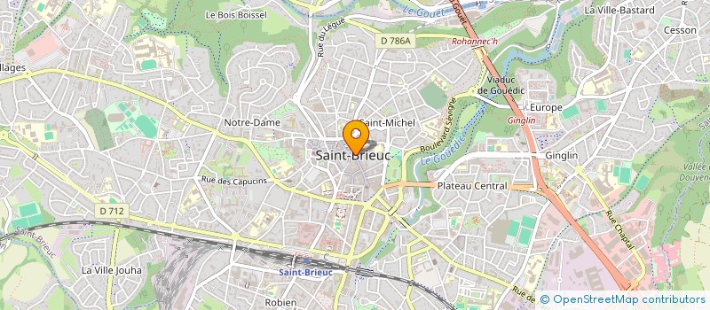 localisation de l'entreprise MALAJ HOLDING à SAINT-BRIEUC