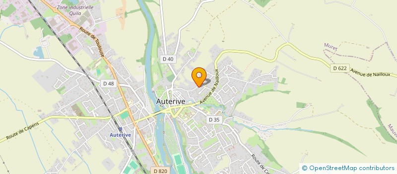 localisation de l'entreprise MALAJE  AUTERIVE