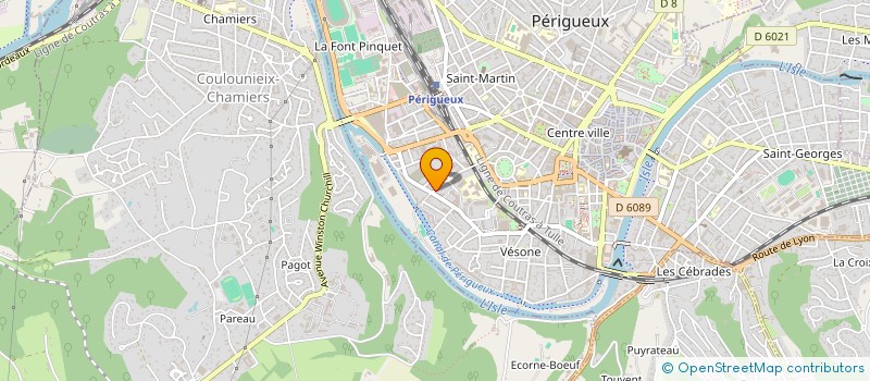 localisation de l'entreprise MALAJUVA à PERIGUEUX