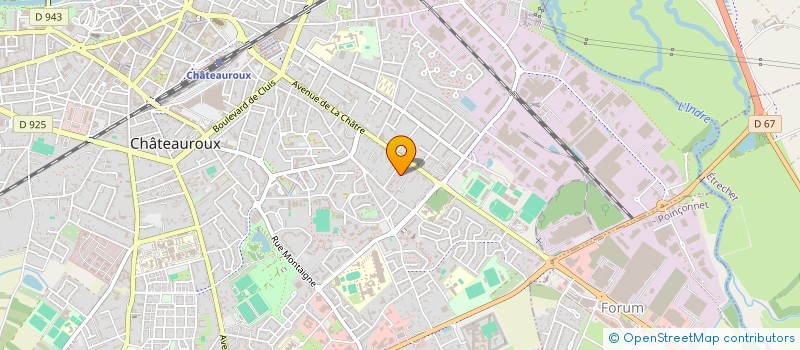 localisation de l'entreprise MALAK SANDIA à CHATEAUROUX