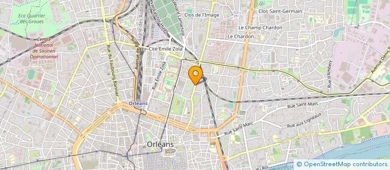 localisation de l'entreprise MALAKA CONSEIL à ORLEANS