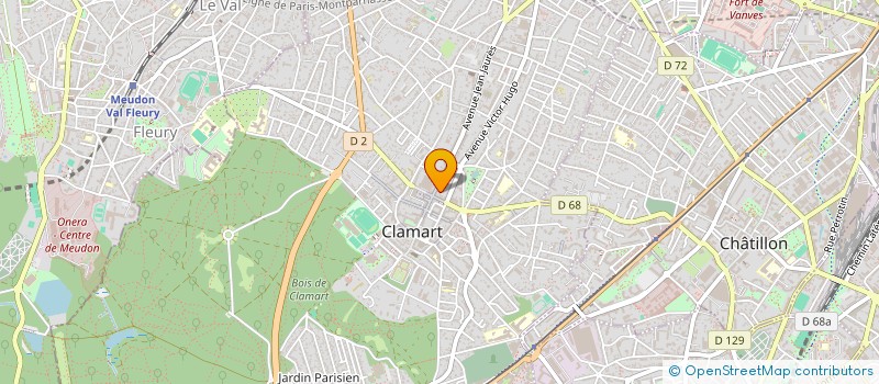 localisation de l'entreprise MALAKE à CLAMART