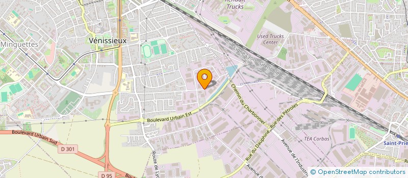 localisation de l'entreprise MALAKOFF CAFE  VENISSIEUX