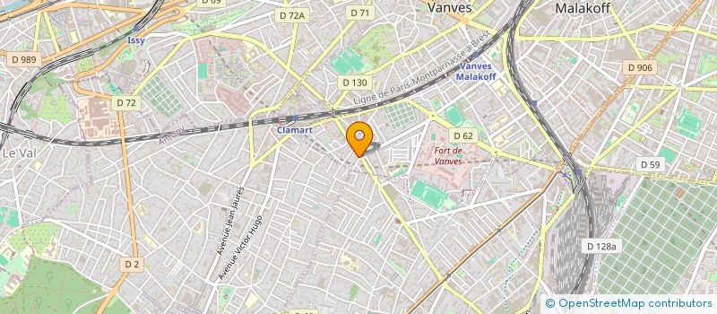 localisation de l'entreprise MALAKOFF ENSEIGNE  MALAKOFF