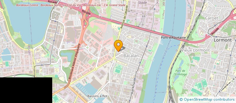 localisation de l'entreprise MALAKOFF HUMANIS LA RESSOURCERIE à BORDEAUX