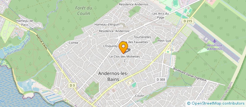 localisation de l'entreprise MALALAKA  ANDERNOS-LES-BAINS
