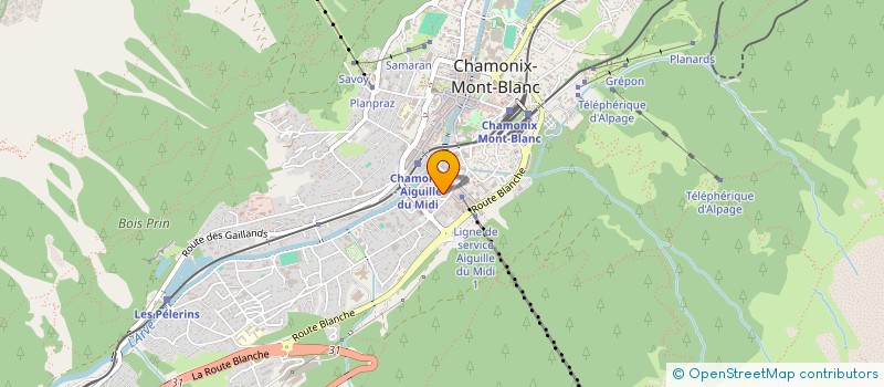 localisation de l'entreprise MALALAPAPAT à CHAMONIX-MONT-BLANC