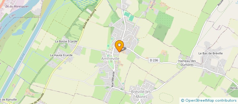 localisation de l'entreprise MALAN  AMFREVILLE