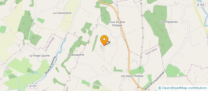 localisation de l'entreprise MALANDA  SAINT-DESIR