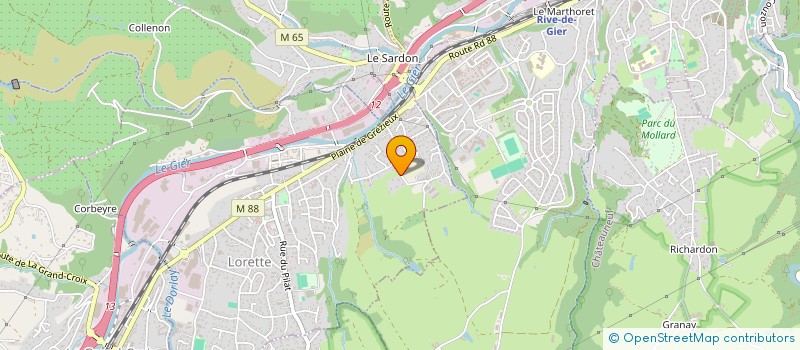 localisation de l'entreprise MALANDY  LORETTE