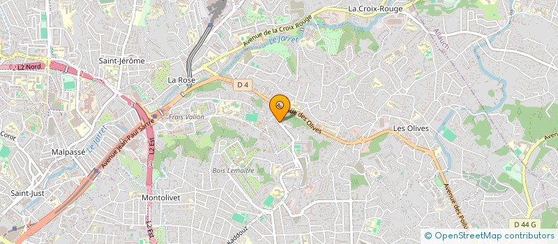 localisation de l'entreprise MALANO HAIR  MARSEILLE