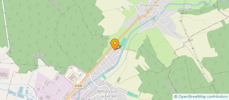 localisation de l'entreprise MALAPERT à BETTANCOURT-LA-FERREE