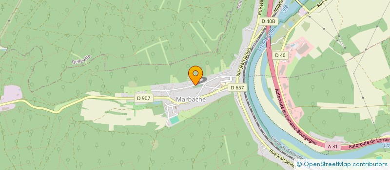 localisation de l'entreprise MALAPERT  MARBACHE