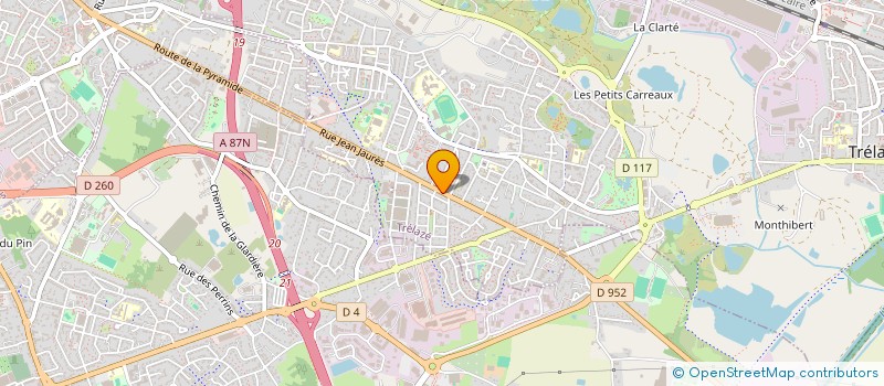 localisation de l'entreprise MALAQUAIS EN FETE  TRELAZE