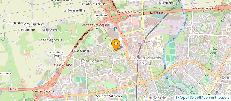localisation de l'entreprise MALARDINI  RENNES
