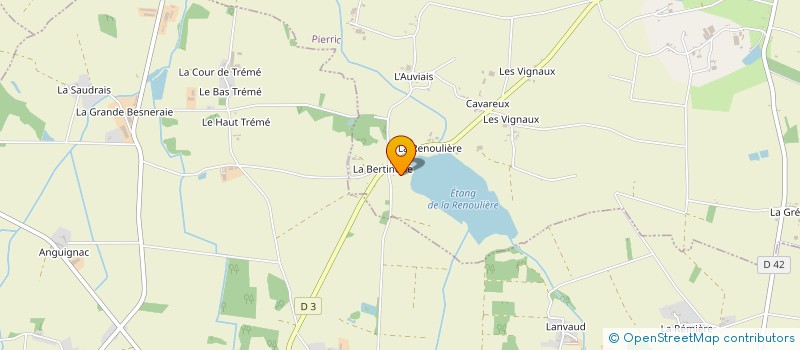 localisation de l'entreprise MALARY COUVERTURE  PIERRIC