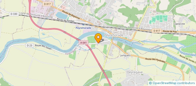 localisation de l'entreprise MALATON  PEYREHORADE