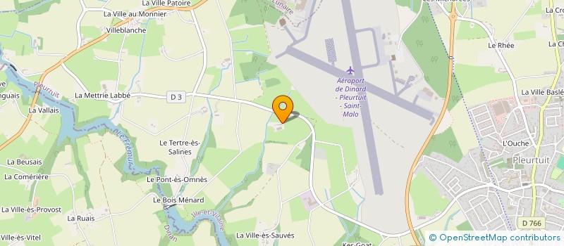 localisation de l'entreprise MALAU  PLEURTUIT