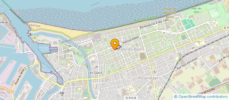 localisation de l'entreprise MALAU à DUNKERQUE