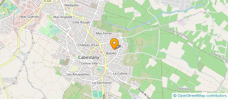 localisation de l'entreprise MALAU  CABESTANY