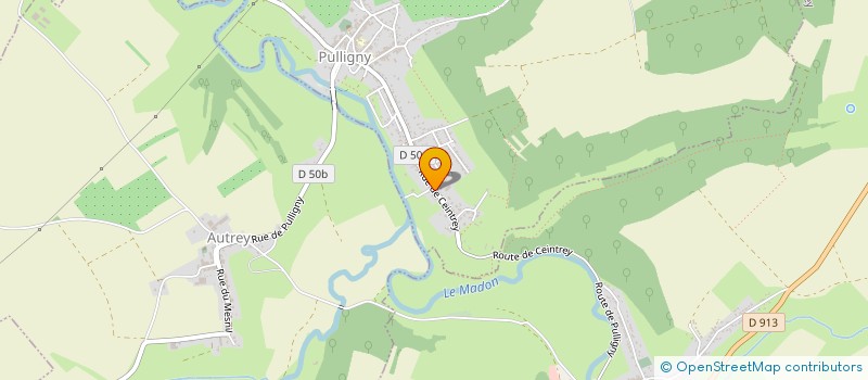 localisation de l'entreprise MALAUCA  PULLIGNY