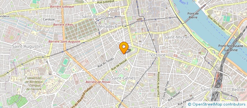 localisation de l'entreprise MALAUDE  BORDEAUX