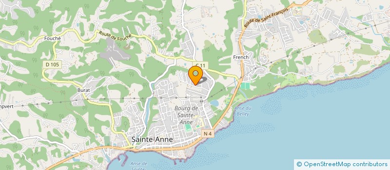 localisation de l'entreprise MALAUJO à SAINTE-ANNE