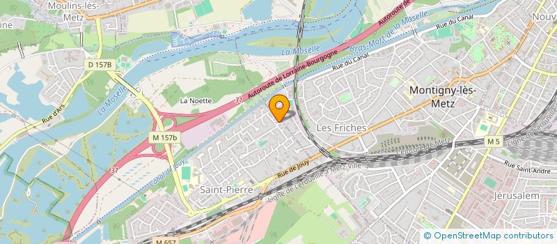 localisation de l'entreprise MALAULI  MOULINS-LES-METZ