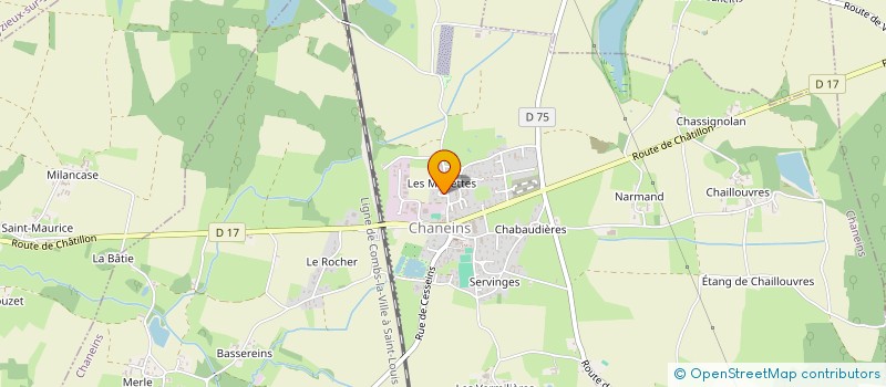 localisation de l'entreprise MALAURE DEVELOPPEMENT à CHANEINS