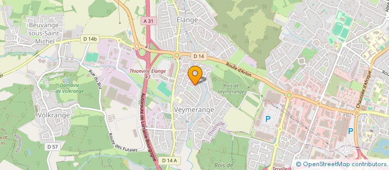 localisation de l'entreprise MALAURINES à THIONVILLE