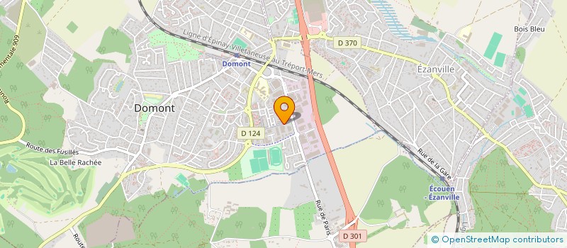 localisation de l'entreprise MALAURO INVEST à DOMONT