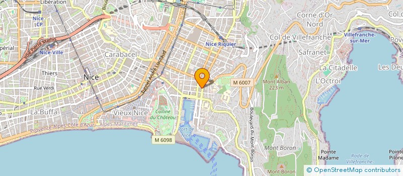 localisation de l'entreprise MALAUSSENA à NICE