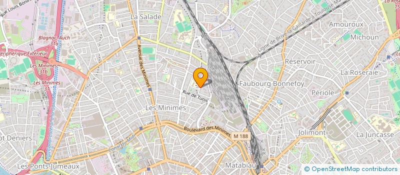 localisation de l'entreprise MALAUVIN à TOULOUSE