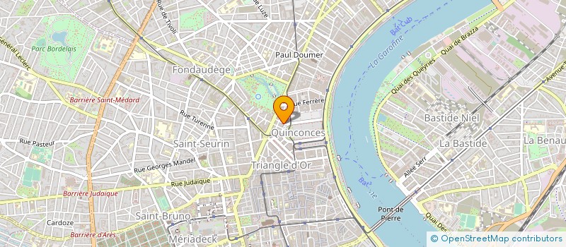 localisation de l'entreprise MALAVAL à BORDEAUX
