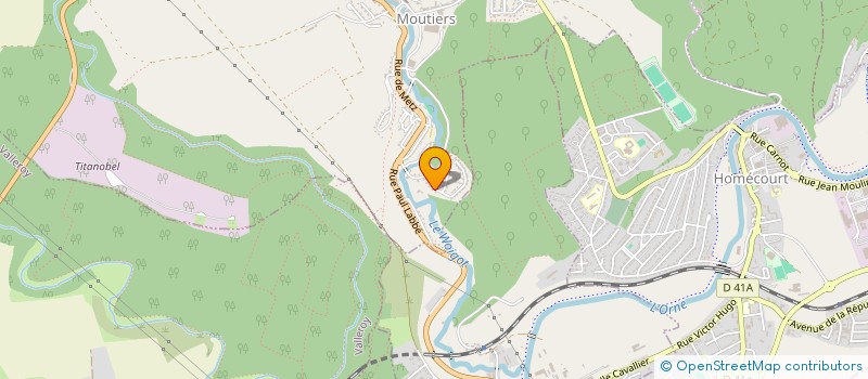 localisation de l'entreprise MALAVASI INVEST à MOUTIERS