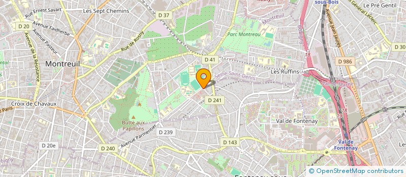 localisation de l'entreprise MALAY TRANSPORT à MONTREUIL