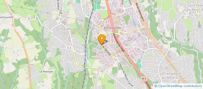 localisation de l'entreprise MALAYA  DARDILLY