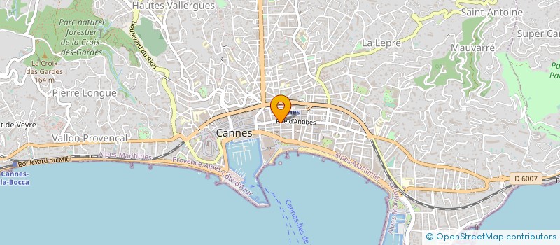 localisation de l'entreprise MALAYKA à CANNES