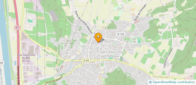 localisation de l'entreprise MALAYKA  SAINT-PAUL-TROIS-CHATEAUX