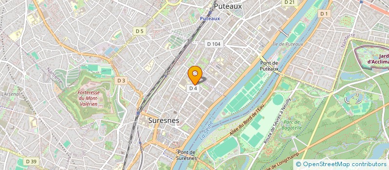 localisation de l'entreprise MALBAN CONSEIL à PUTEAUX
